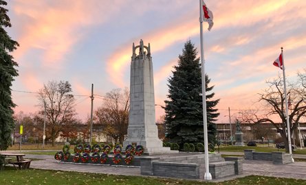 Cenotaph in Memorial Park